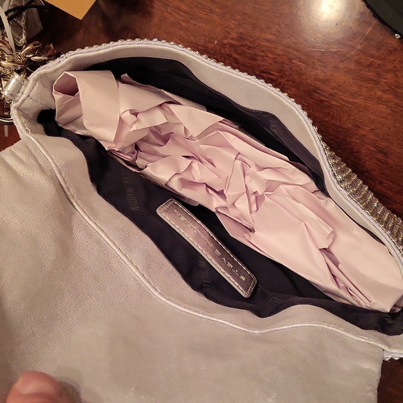 Steve Madden Silver Bkiana bag - Picture 4 of 4
